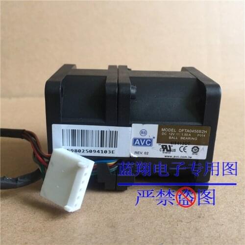 AVC DFTA0456B2H -P014 DC 12V 1.50A 40x40x56mm Server Cooling Fan