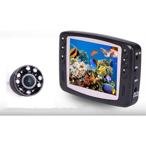 Underwater Video Camera Fish Finder 3.5" LCD 15M Fish Breeding Monitor