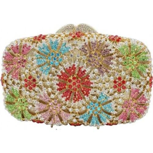 XIYUAN Luxury Evening Bag for Women Diamond Sequined Women Bag for Party Banquet and Wedding Bolsa Feminin Ladies Hand Bags