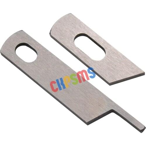 1SET #127734001+X05007001 Upper & Lower Knife Compatible with BROTHER 523 524 525 526 546 VIKING 234 435 530 535D
