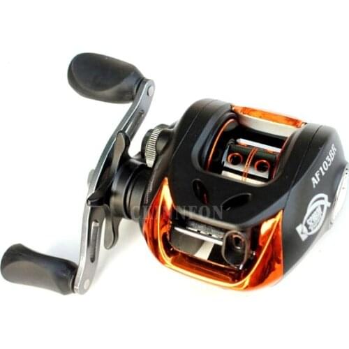 10Pcs/Lot 10+1BB Left Right Hand Baitcasting Fishing Reel 6.3:1 Bait Casting Fishing Wheel With Magnetic Brake Carp