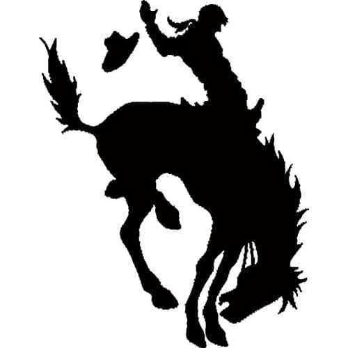 16*12.4cm Sticker Decal Horse Handsome And Cool Stickers Car Accessories Motorcycle Helmet Car Styling Car Sticker