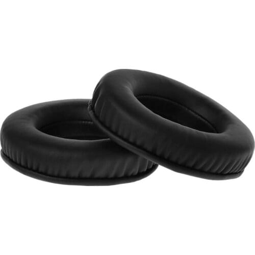 Ear Pads Cushion 2PCS Universal Headphone Foam Earpad Soft PU Replacement for Sony AKG Sennheiser ATH Philips Headphones