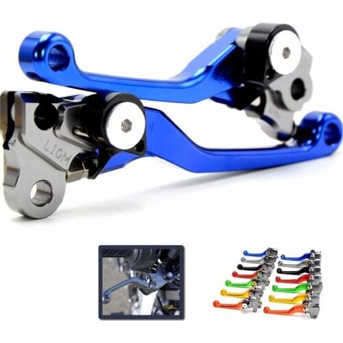 7 colors Motorcycle CNC Pivot Brake Clutch Levers For Yamaha WR250R WR250X SEROW225 SEROW250 TTR125 TTR125LW TTR125E TTR250