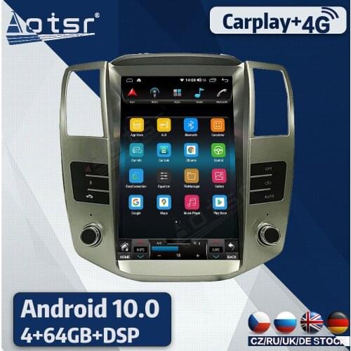 Android 10,0 For Lexus RX RX300 RX350 RX400 Car DVD GPS Navigation Auto Radio Stereo Video Multimedia Player Carplay HeadUnit
