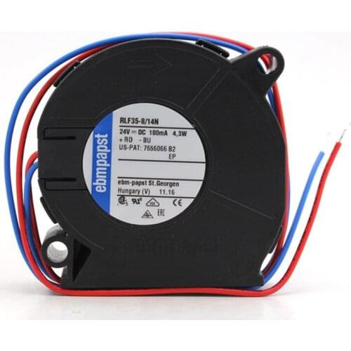 RLF35-8/14N 51*15 24V0.18A double ball turbo blower 6months Warranty