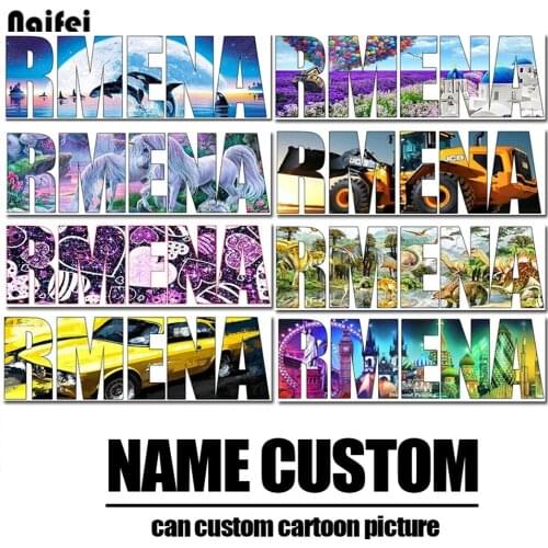 Photos Custom Mystery Gift 5d Diy Diamond Painting Cartoon Name Letter Cross Stitch Full Square Round Drill Embroidery Decor