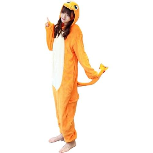 Kigurumi Costume Fire Dinosaur Dragon Adult Animal Cosplay Onesie Lovely Warm Women Men Anime Party Disguise Hooded Pajama