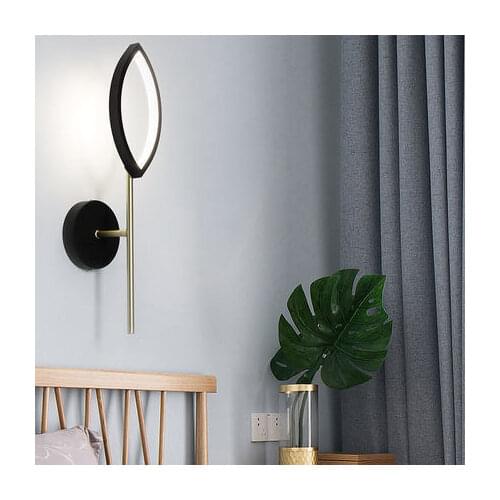Nordic minimalist designer postmodern personalized corridor bedroom bedside wall lamp study fashion lamp