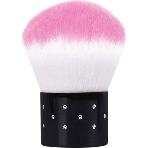 Multiple Colour Nail Brush Colorful Soft Cute Design Nail Art Remove Dust Cleaning Brush Gradient for Nail Art Manicure Tools