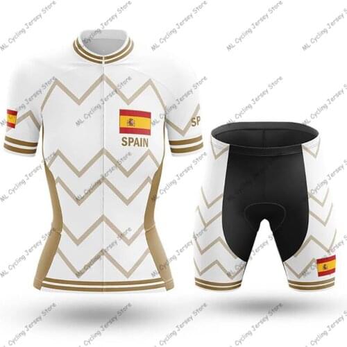 2020 New Spain Cycling Jersey Pro Team Cycling Clothing Summer Short sleeve MTB Cycling Shirts Men Bike Jersey Ropa de Ciclismo
