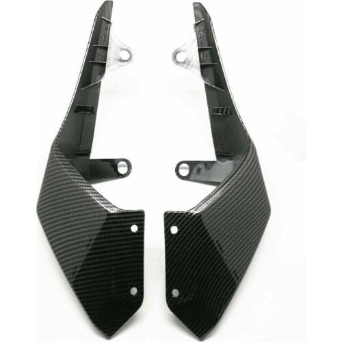 Carbon Fiber Pattern Rear Tail Fairing Cowling Cover for YAMAHA FZ-07 MT-07 2018-2020