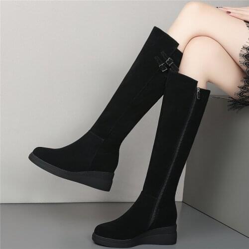 QIKEWOGE Women's Winter Boots