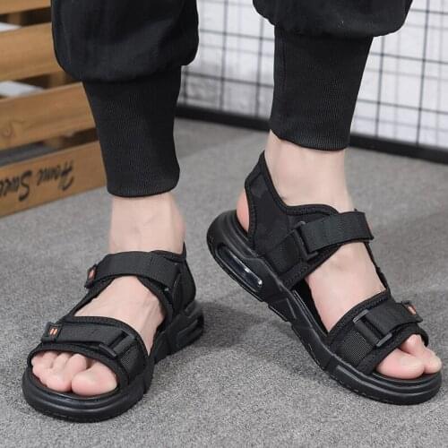 Stylish Shoes Mens Closed Toe Sandals Shoes Fashion Men Mens Summer Canvas Sandels Beach Sandals&slippers Slippers Athletic For