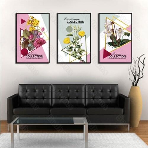 Modern Home Decoration Fashion Waterproof Ink Painting Living Room Mural Bedroom Corridor Porch Dining Room Hanging Painting