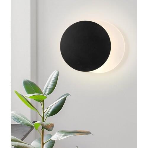 Led wall moon lamp Living room Bedroom Kitchen Reading led luminaire Loft Industrial Decor Beside led hoses wall lamp fixtures