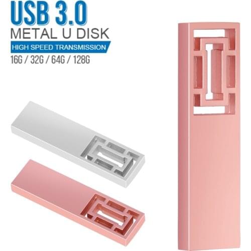 USB flash Drive High speed Real capacity 128GB 64GB 32GB 16GB 8GB 4GB Metal Pen Drive Pendrive USB Flash Memory Cle USB Stick