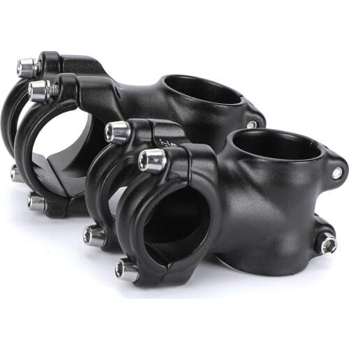 Riding Accessories Bicycle 25.4/31.8mm Stem Bmx Bike Parts Bicycle Aluminum Alloy Short Stem 7 Degreex31.8x45mm No Standard Stem