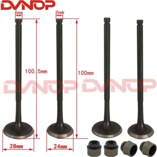 Motorcycle Engine Parts Valve Oil Seal For ZONGSHEN Engine NC250 KAYO T6 BSE J5 RX3 ZS250GY-3 4 Valves Parts