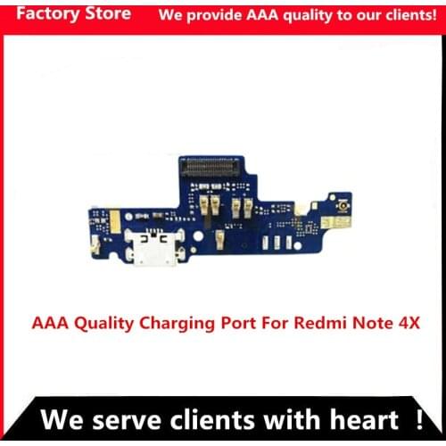 AAA Quality Charging Port For Xiaomi Redmi Note 4X USB Dock Charging Port + Mic Microphone Moto Module For Redmi Note 4X