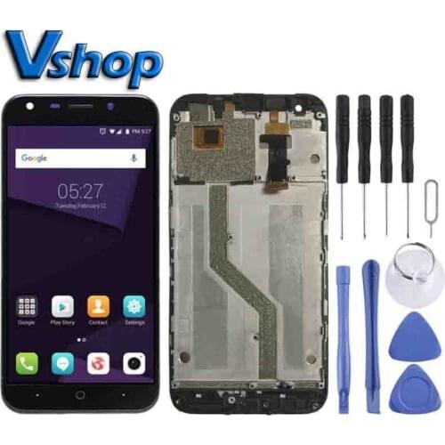 LCD Screen and Digitizer Full Assembly with Frame for ZTE Blade A6 / A6 Lite A0622 A0620 Mobile Phone LCD Display Replacement Pa