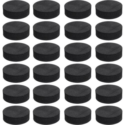 24pcs Non Slip Plant Pot Feet Stand Flower Pots Round Stand Indoor Outdoor Supports EVA Invisible Bonsai Feet Risers 50x15mm