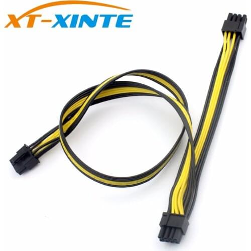 8Pin to Dual 8Pin Graphics Video Card Power Supply Cable Dual Port Connector 8p to 8p Cables 18AWG Wire Adapter for Computer PC