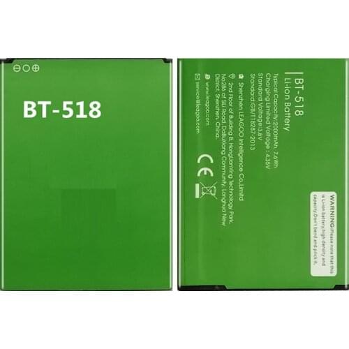 Battery BT518 2000mah For Leagoo M5 Edge M5Edge Bateria