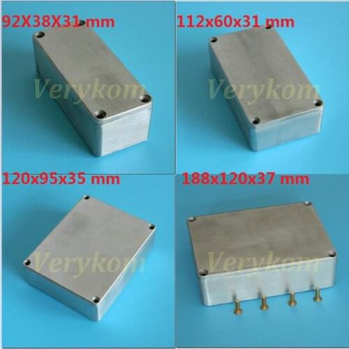 1590BB 1590DD die cast Hammond Aluminum Box Stomp Effects Pedal Enclosure For Guitar 120 x 95 x 35 112*60*31 188*120*37 mm DIY