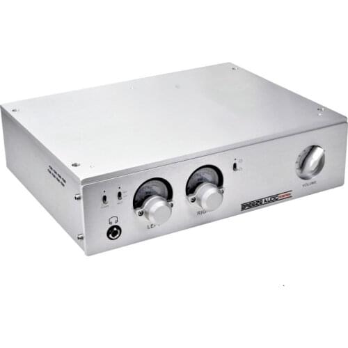BZ3208A Preamplifier / Power Case / Headphone Amplifier / VU Meter / Tube Preamplifier / Amplificador Audio / Hifi/diy Case