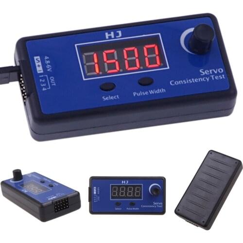 HJ Digital Servo Tester / ESC Consistency Tester for RC Helicopter Airplane Quadcopter Car