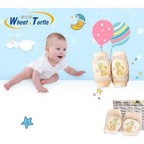 Baby knee protectors for Children Pad Kids Leg Warmers Breathable Kneecap Crawling Elbow Cushion Protective Adjustable Kneelet