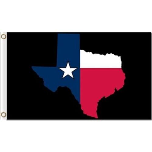 Texas state Boundary flags 3x5ft polyester with grommets