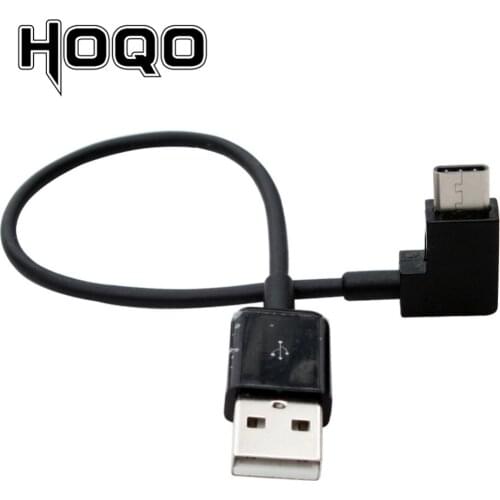 20cm 1m 90 degree USB C Type-C Cable short 3m Elbow USB-C Cable Angle fast charge Cabo for Samsung Galaxy s8 tab 3 xiaomi mi5s