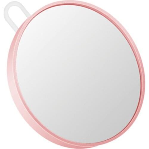 10X Magnifying Glass Mirror Wall Small Round Compact Makeup Mirror Pocket Cosmetic Mirror Magnification Bathroom Makeup Tool(Whi