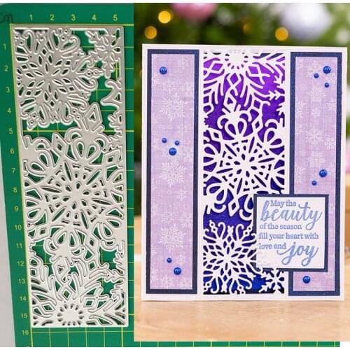 Christmas Snowflake Lace New Metal Cutting Dies Knife Mould Scrapbook Album Greeting Card Decoration DIY Handmade Art