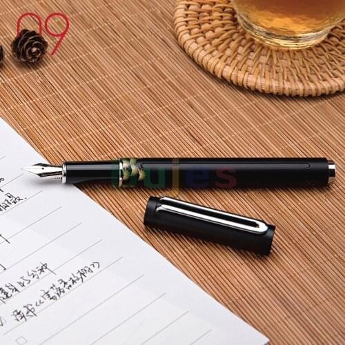 N9 Business Fountain Pen F Nib Iridium Pen, Student Calligraphy Ink Pen, Adult Office Signature Pen,Birthday Stationery Gift Box