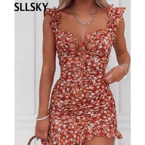 Модные летние платья SLLSKY China At AliExpress