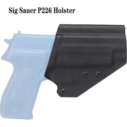 Tactical Kydex Gun Holster for Sig Sauer P226 Pistol Case Holster Belt Carry with Quick Locking System Hunting Accessories