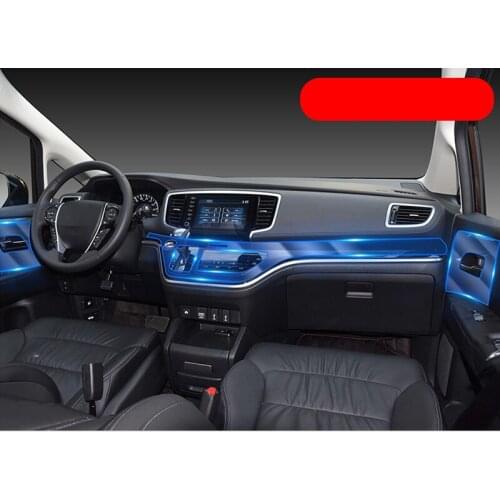 Car dashboard protective film sticker for honda odyssey 2015 2016 2017 2018 2019 2020 2021 Center console accessories auto