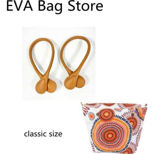 1 pcs inner standard classic size canvas bag and one handle for obag