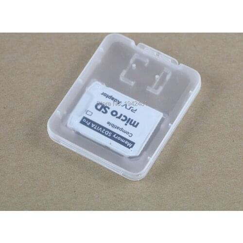 100pcs/lot Vsd2vita 5.0 Version5.0 SD2Vita For PSVita 1000 2000 Memory Game Card to Micro SD Adapter 3.60 System 256GB