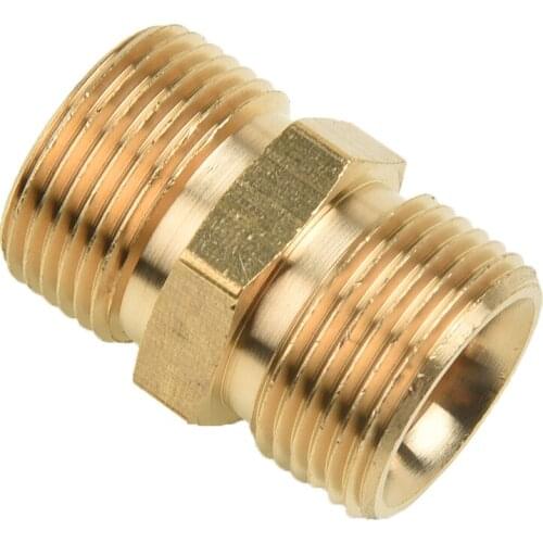 M22 Male to Male ADAPTER/COUPLER fit for Power Pressure Washer Water Pump Hose