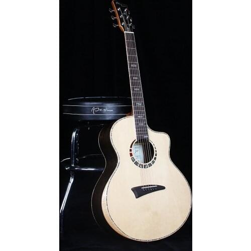 ABENI Fragment acoustic guitar,41 inch solid wood acoustic guitar , Guitarra acustica
