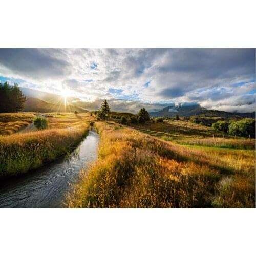 Hawthorn Sunrise The wooden puzzle 1000 pieces ersion jigsaw puzzle white card adult childrens educational toys