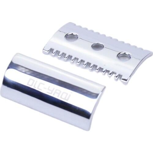 Yaqi Chrome Color Open Comb Shaving Razor Head