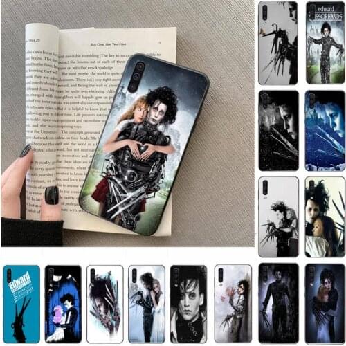 Edward Scissorhands movie Phone Case For Samsung Galaxy a50 A30S A50S a71 70 a10 case samsung a51 Silicone Fundas