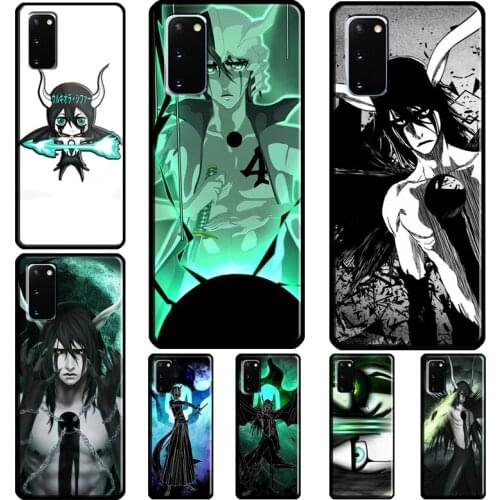 Anime Bleach Ulquiorra Cifer Phone Case For Samsung S10 Plus S20 FE S8 S9 S10e Note 9 Note 10 Note 20 Ultra S21 Ultra