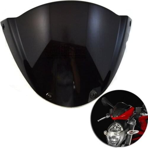 For Ducati Monster 696 Motorcycle Windshield Headlight Street Bikes Windscreen Screen