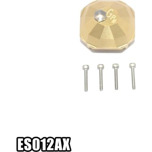 BRASS REAR GEAR BOX COVER ES012AX FOR Element RC Team Associated Electrics(AE)Enduro Sendero TRAIL TRUCK 40100